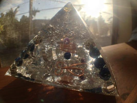 Orgonite Available. Visit Indigo Jenn. Saturday 9-4