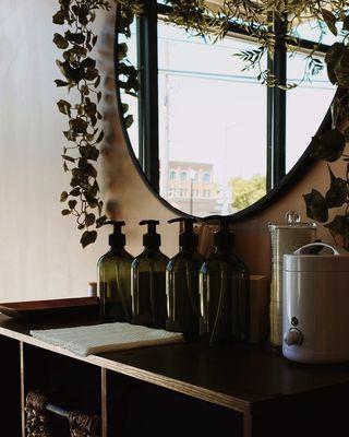 Our facial waxing & threading station
