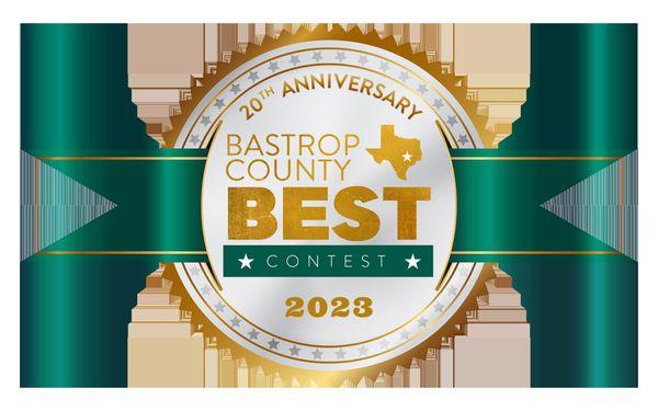I would like to humbly thank all our customers and supporters that voted us Bastrop County Best for 2023. I could not do it without my Team.