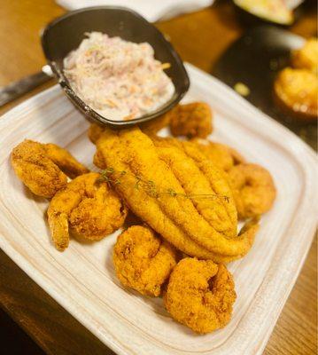 Catfish and Shrimp