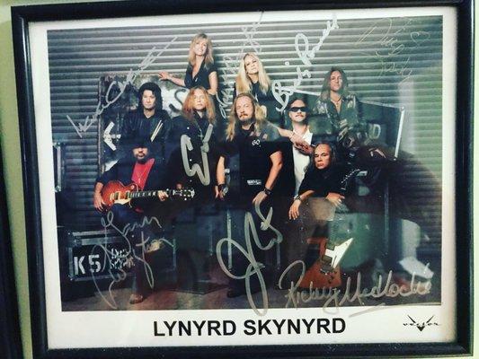 Rest In Peace Gary Rossington, founder of LYNYRD SKYNYRD band was a student of mine.