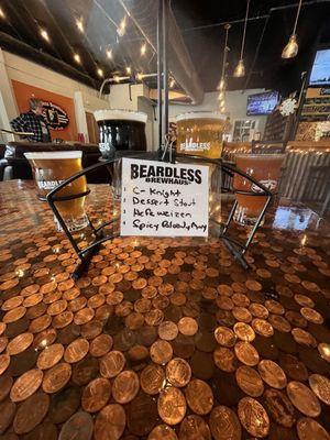 So many good beers i ordered a second flight