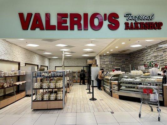 Entry to Valerio's Bakeshop inside the Seafood City shopping center