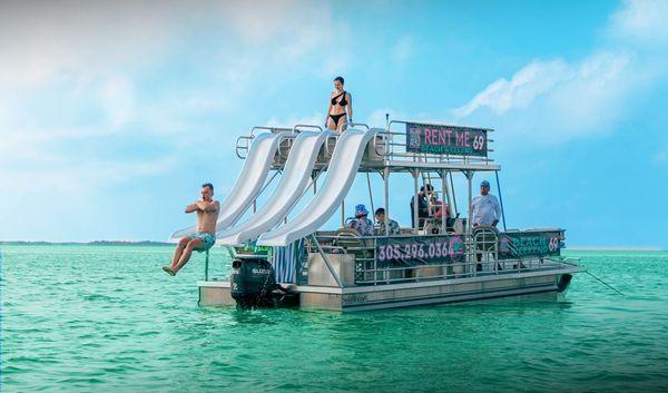 Triple Decker Pontoon Boats for up to 16 People!