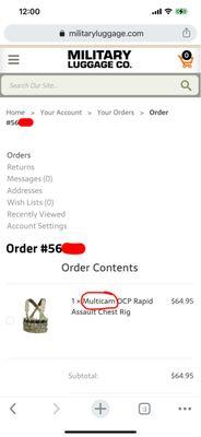 Military Luggage Company