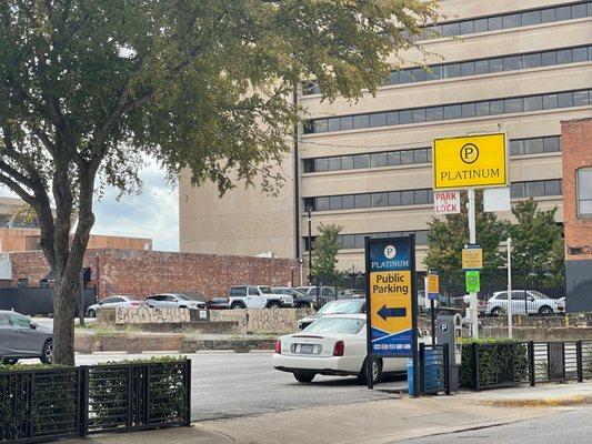 Platinum Parking Wood Street Lot