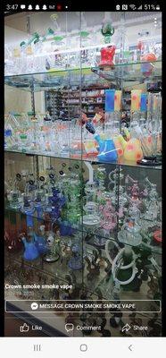 Crown smoke and vape