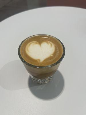 Oat milk cortado - fantastic!