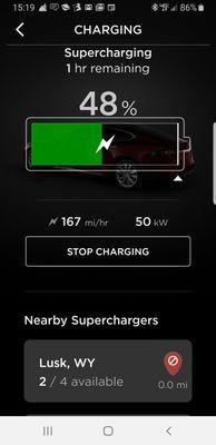 Started @ 48% SOC original 2012 batteries w/ 110K miles Charging 50kW on 1A