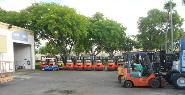 Forklift Miami Sales and rent