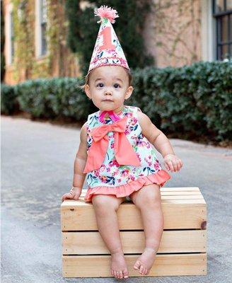 Baby Clothing Sizes run from 0-3 all the way to 5T (Girl)