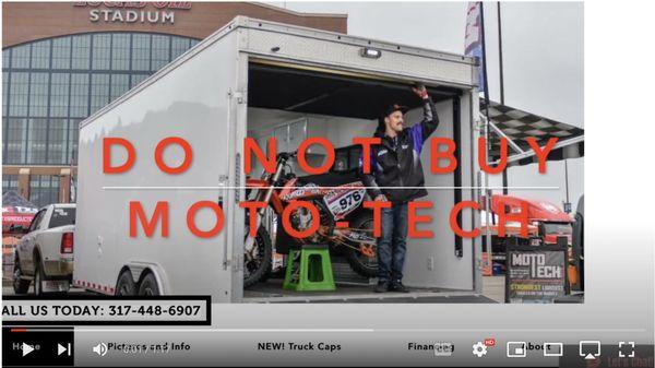 Moto tech trailers