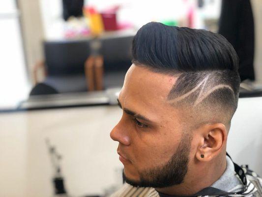 haircut and design by jean