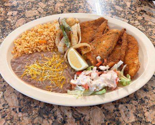 Filete de Pescado Empanizado.