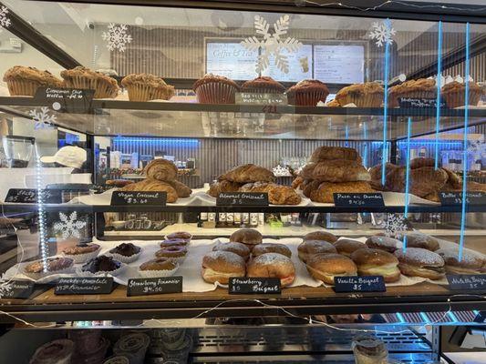 Pastries selection
