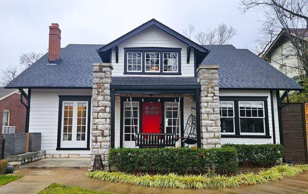 Exterior Repaint done by Good Spirit Paint and Create in East Nashville