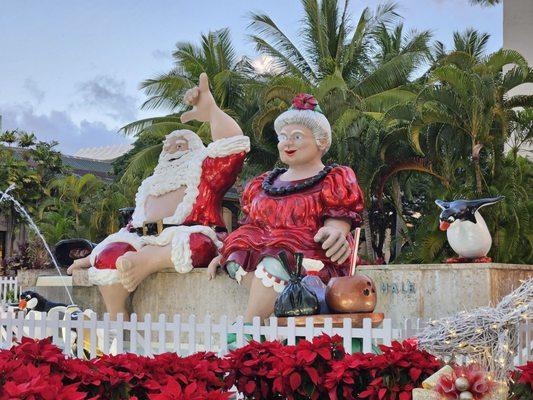 Santa Clause and Mrs. Clause, 2024.