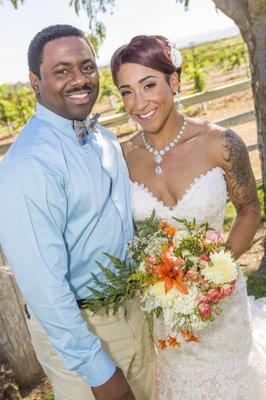 Carlon (Salon Oasis owner) attended my wedding and did an amazing job styling my hair