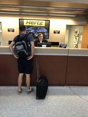 Hertz Car Rental - Hector Airport