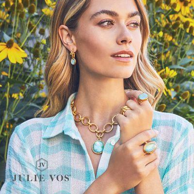 We carry an extensive amount of Julie Vos. In store and we can special order!
