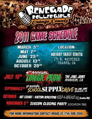 The Renegade Rollergirls Orange County