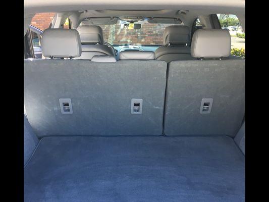 Plenty of luggage room