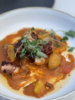 Spanish Octopus - delicious