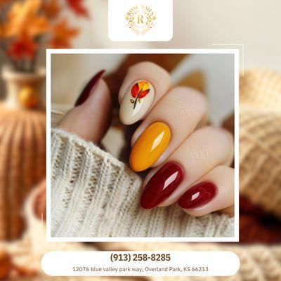 Simple red nails never go out of style -- soft, elegant, and effortlessly beautiful for any occasion. Keep it classy this season!