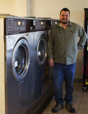 Washers are industrial sized to clean all of your larger items including rugs, comforters and more.