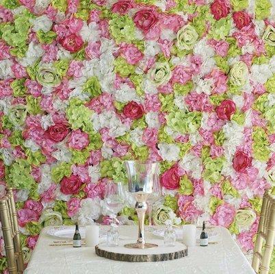 Wonderwall Flower Walls Rentals