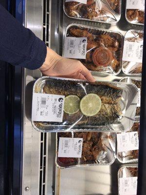 Some Hot prepped food