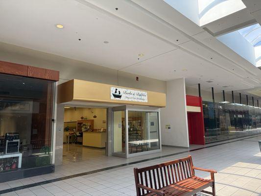 Storefront inside the mall.
