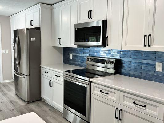 Renovation of kitchen by The Cabinet Guys