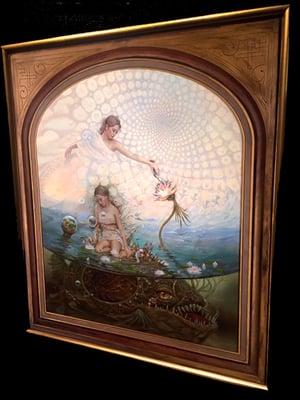 Hadas did a special mount and frame for this one. Does great custom work!