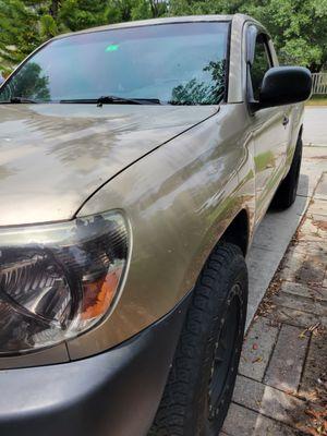 the painted front quarter panel
