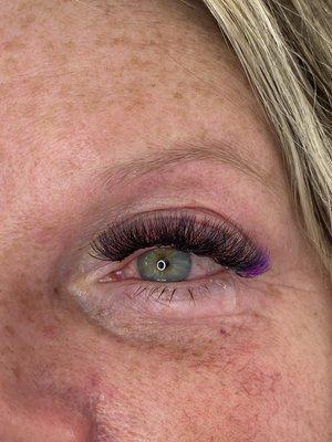 Little touch of purple volume fans