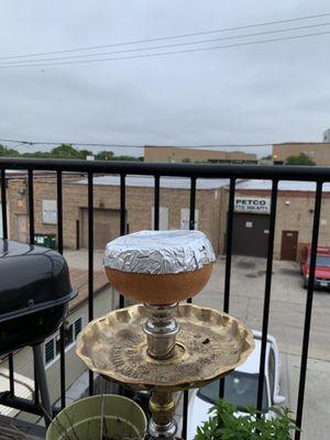 Irish  peach blue mist white mint!