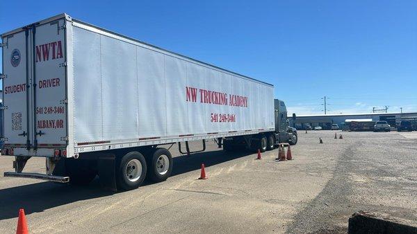 Train on 48 or 53 ft trailers!