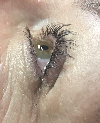 Lash Lift after results!