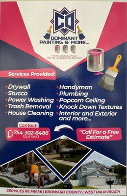 Co Dominant Painting & More