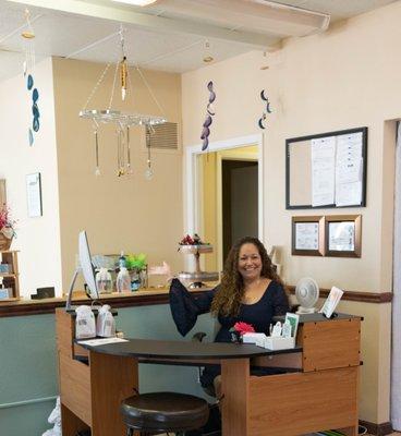 Come, Relax, Rejuvenate & Escape To Sparadise Reception area