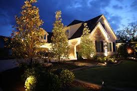 Exterior lighting done by our professionals