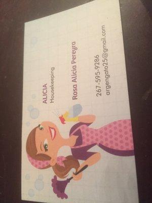 Alicia's Housekeeping