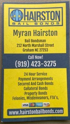 Hairston Bail Bonds