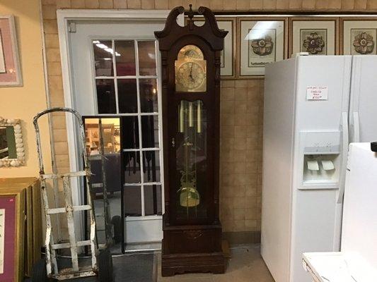 1987 ridgeway grandfather clock $350