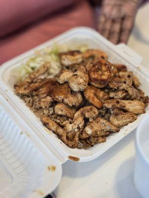 Chicken and Shrimp Hibachi