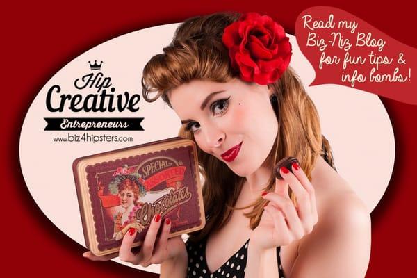 Read my Biz-Niz blog for fun marketing tips and solo-preneur info bombs: http://www.biz4hipsters.com/blog/