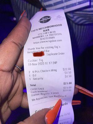 Tigs Neighborhood Bar