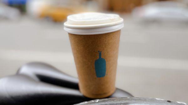 Temescal blend drip coffee. $4.50 + tip