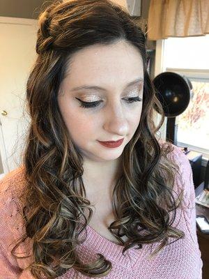 Formal make-up application